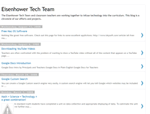 Tablet Screenshot of eisenhowertechteam.blogspot.com