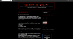 Desktop Screenshot of cursogestiondequejas.blogspot.com