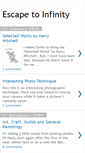 Mobile Screenshot of escapetoinfinity.blogspot.com