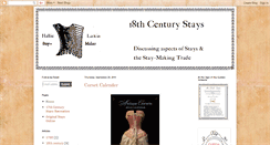 Desktop Screenshot of 18thcstays.blogspot.com