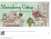 Tablet Screenshot of marionberrycottage.blogspot.com