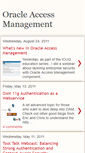 Mobile Screenshot of oracleaccessmanagement.blogspot.com