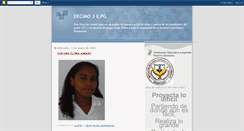 Desktop Screenshot of decimo3ilpg.blogspot.com