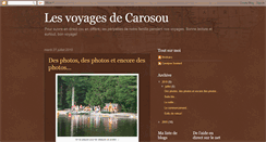 Desktop Screenshot of lesvoyagesdecarosou.blogspot.com