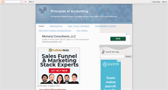Desktop Screenshot of principles-of-accounting1.blogspot.com