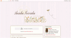 Desktop Screenshot of aninha-noivinhaaninha.blogspot.com