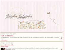 Tablet Screenshot of aninha-noivinhaaninha.blogspot.com