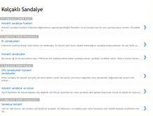 Tablet Screenshot of kolcakli-sandalye.blogspot.com