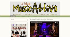 Desktop Screenshot of musicattiva-web.blogspot.com