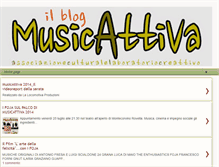 Tablet Screenshot of musicattiva-web.blogspot.com