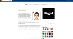 Desktop Screenshot of iranriggedelect.blogspot.com