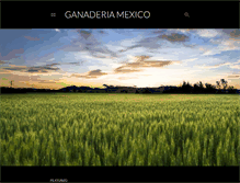 Tablet Screenshot of ganaderiamexico.blogspot.com