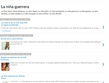 Tablet Screenshot of laninaguerrera.blogspot.com