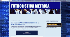 Desktop Screenshot of futbolisticametrica.blogspot.com