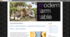 Desktop Screenshot of modernfarmtable.blogspot.com