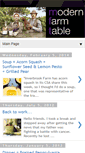 Mobile Screenshot of modernfarmtable.blogspot.com