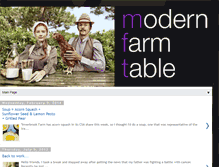 Tablet Screenshot of modernfarmtable.blogspot.com
