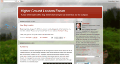 Desktop Screenshot of highergroundcg.blogspot.com