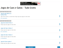 Tablet Screenshot of jogos-de-caes-e-gatos.blogspot.com