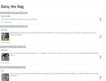Tablet Screenshot of daisy-the-dog.blogspot.com