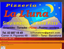 Tablet Screenshot of pizzerialalluna.blogspot.com
