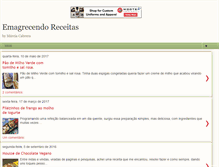 Tablet Screenshot of emagrecendoreceitas.blogspot.com