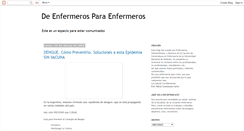 Desktop Screenshot of deenfermeros.blogspot.com