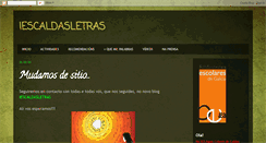 Desktop Screenshot of iescaldasletras.blogspot.com