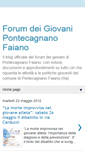 Mobile Screenshot of forumdeigiovanipontecagnano.blogspot.com