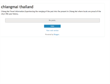 Tablet Screenshot of chiangmai-rada.blogspot.com