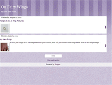 Tablet Screenshot of marie-onfairywings.blogspot.com