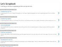 Tablet Screenshot of letsscrapbook.blogspot.com