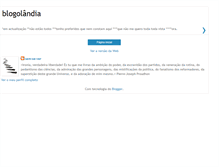 Tablet Screenshot of blogolandia-sem-se-ver.blogspot.com