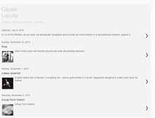 Tablet Screenshot of causalocuta.blogspot.com