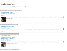 Tablet Screenshot of budocanarias.blogspot.com