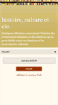 Mobile Screenshot of histoireculture.blogspot.com