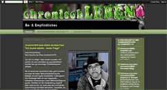 Desktop Screenshot of chronisch-leben-befindlich.blogspot.com