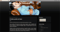 Desktop Screenshot of michaelowencolombia-andrea25.blogspot.com