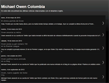 Tablet Screenshot of michaelowencolombia-andrea25.blogspot.com
