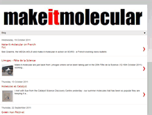 Tablet Screenshot of makeitmolecular.blogspot.com