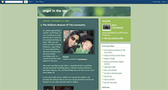 Desktop Screenshot of angelinthesky.blogspot.com