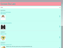 Tablet Screenshot of coisasdalaiiz.blogspot.com