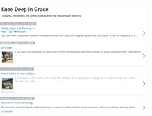 Tablet Screenshot of kneedeepingrace.blogspot.com