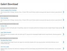 Tablet Screenshot of galeri-download.blogspot.com