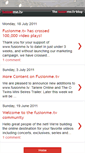 Mobile Screenshot of fusionmetv.blogspot.com