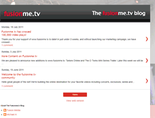 Tablet Screenshot of fusionmetv.blogspot.com