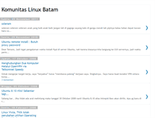 Tablet Screenshot of linuxbatam.blogspot.com