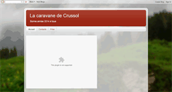 Desktop Screenshot of caravanecrussol.blogspot.com