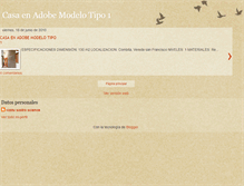 Tablet Screenshot of casamodelotipo1.blogspot.com
