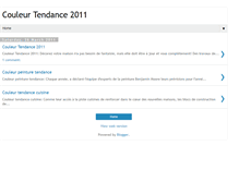 Tablet Screenshot of couleurtendance2011.blogspot.com